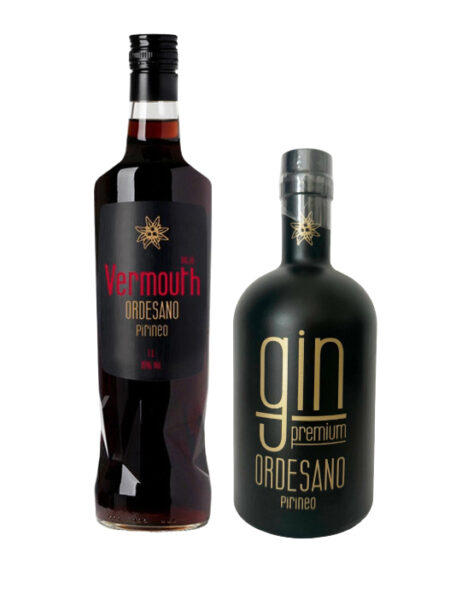 Vermouth rojo + Gin Premium