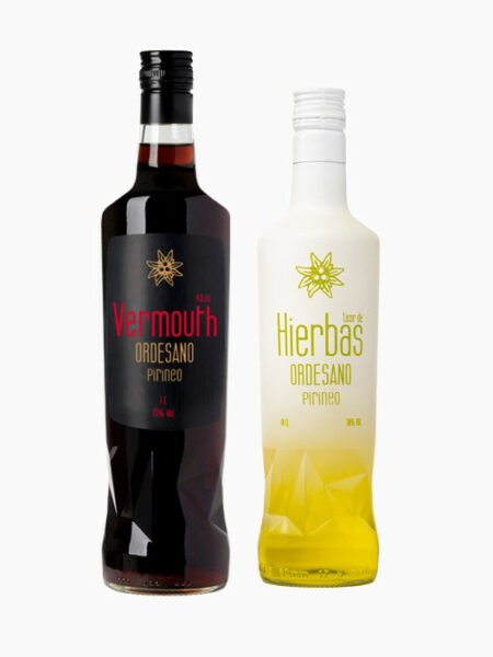 Vermouth rojo + Licor de hierbas